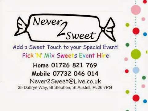 Never 2 Sweet Pick N Mix Sweets Event Hire photo